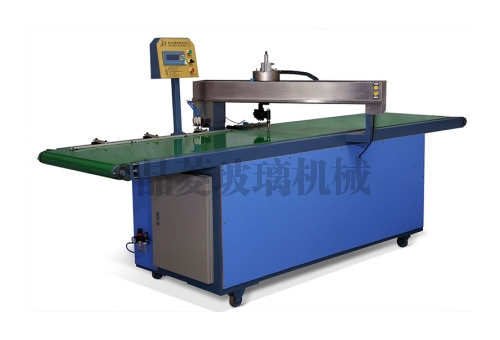 Glass single head automatic circular cutting production line