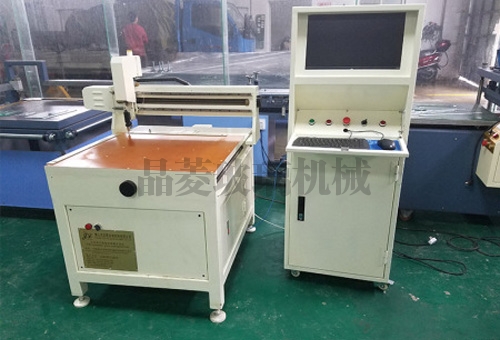 Small special-shaped glass cutting machine